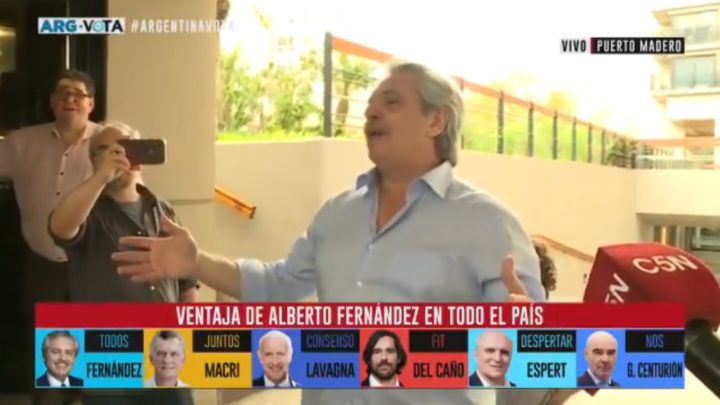 Alberto Fernández«Es un gran día para todos los argentinos»