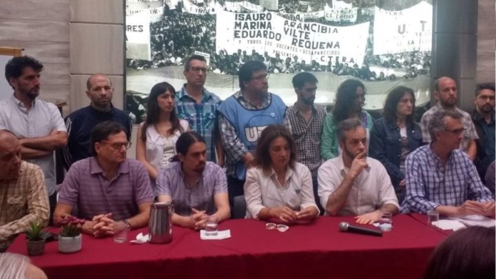 Dos gremios denunciarán penalmente y ante la OIT al gobierno de Larreta por «persecución» contra docentes