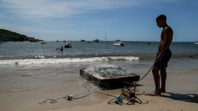 Daño ambientalNuevas manchas de petróleo en el el mar brasileño