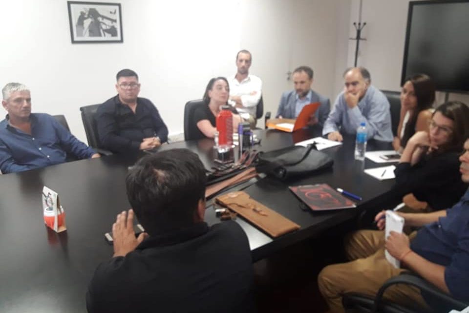 Participó la senadora provincial Agustina PropatoCooperativistas fueron recibidos por el titular del INAES, Mario Cafiero