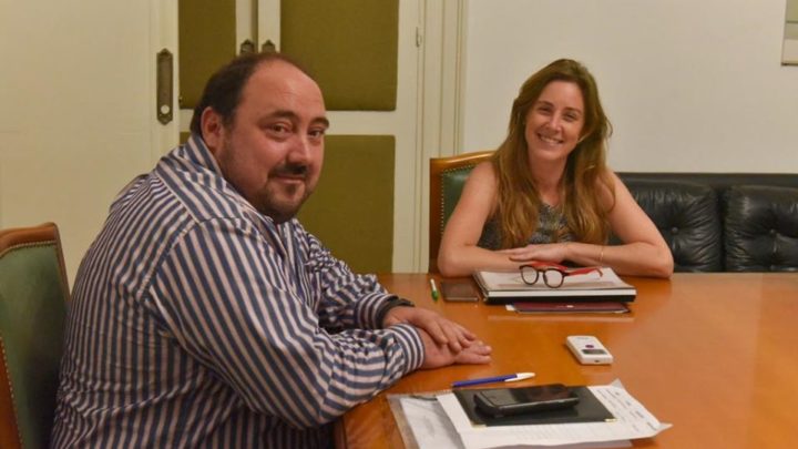 Gestiones para RanchosJuan Manuel Alvarez se reunió con la ministra de Educación Agustina Vila