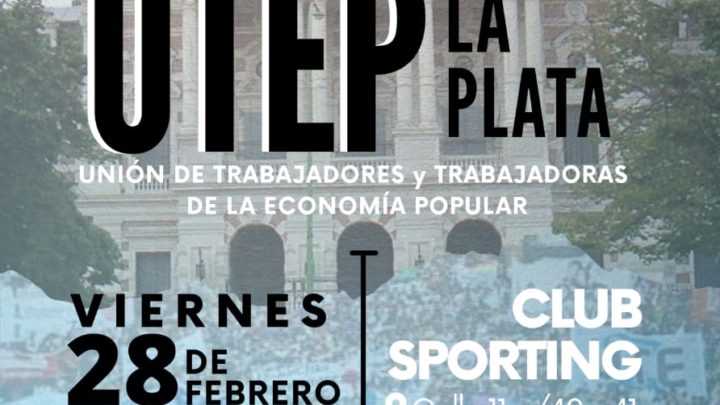 Se conforma el sindicato de la UTEP en La Plata