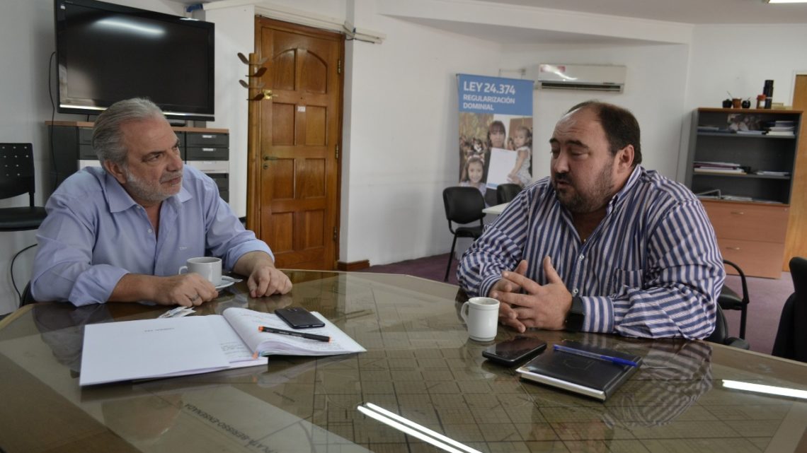 La vivienda social como proyectoRubén Pascolini se reunió con Juan Manuel Alvarez, intendente de Ranchos
