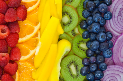 Consumo de frutas y verdurasUna dieta llena de color te da una piel más bella