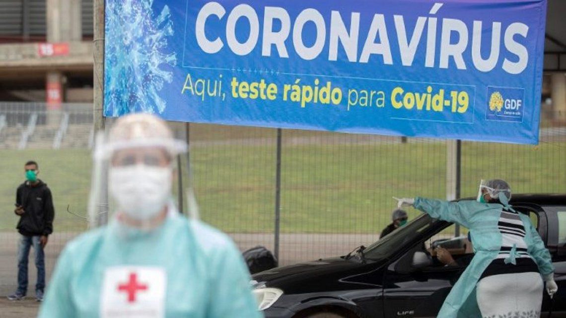 Brasil: Registran 751 muertes por coronavirus en un día