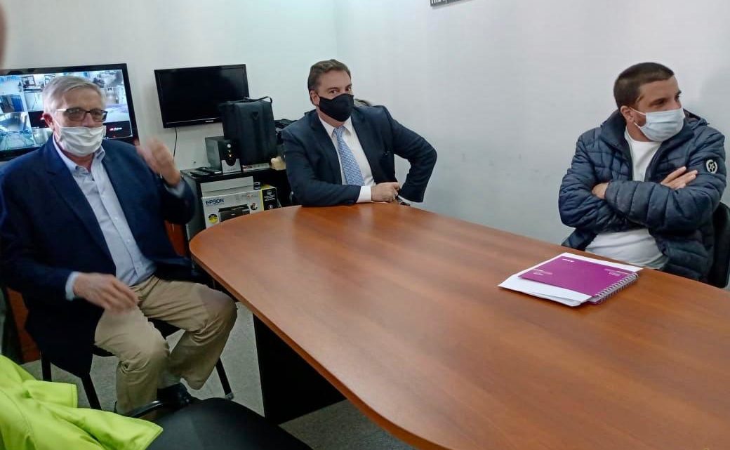 Gestión de recursosFuncionarios del Ministerio de Seguridad visitaron Belgrano y se reunieron con el intendente Dinápoli