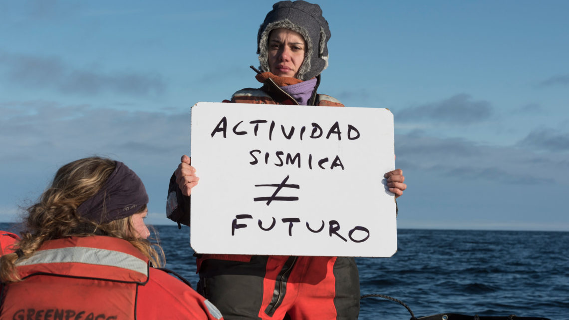 Greenpeace denuncia “bombardeo sísmico” del Mar Argentino autorizado durante el gobierno de Macri