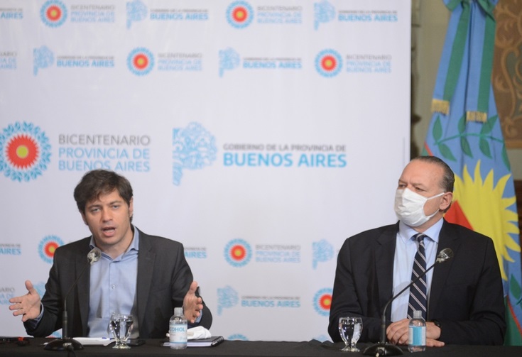 Alberto Fernández y Axel Killof le explicaron al Ministro de Seguridad Provincial Berni Para qué sirvió la cuarentena