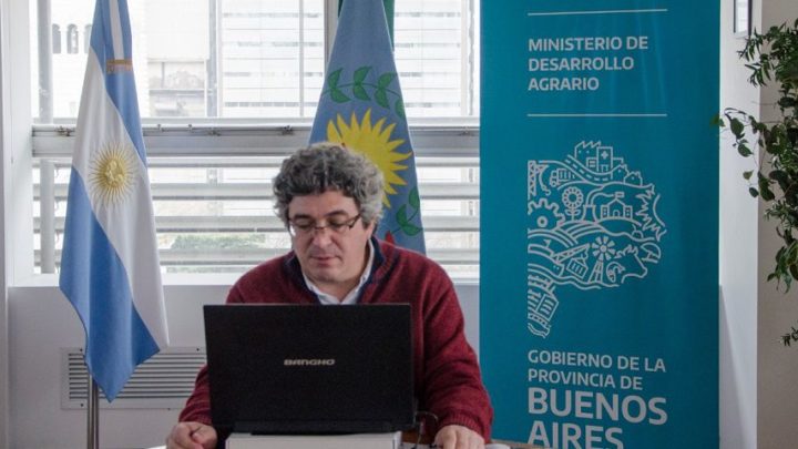 Javier Rodríguez, Desarrollo Agrario provincialUn ministro explica que la producción apícola bonaerense representa el 53% del total del país