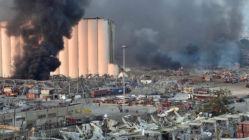 Más de 135 muertosBeirut afronta la catástrofe tras la explosión