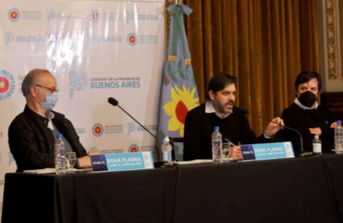 Conferencia de prensaBianco y Gollan brindan detalles sobre la situación de la pandemia en la provincia
