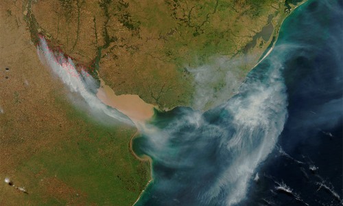 Luego de semanasLas lluvias apagaron los focos de incendio en el Delta del Paraná