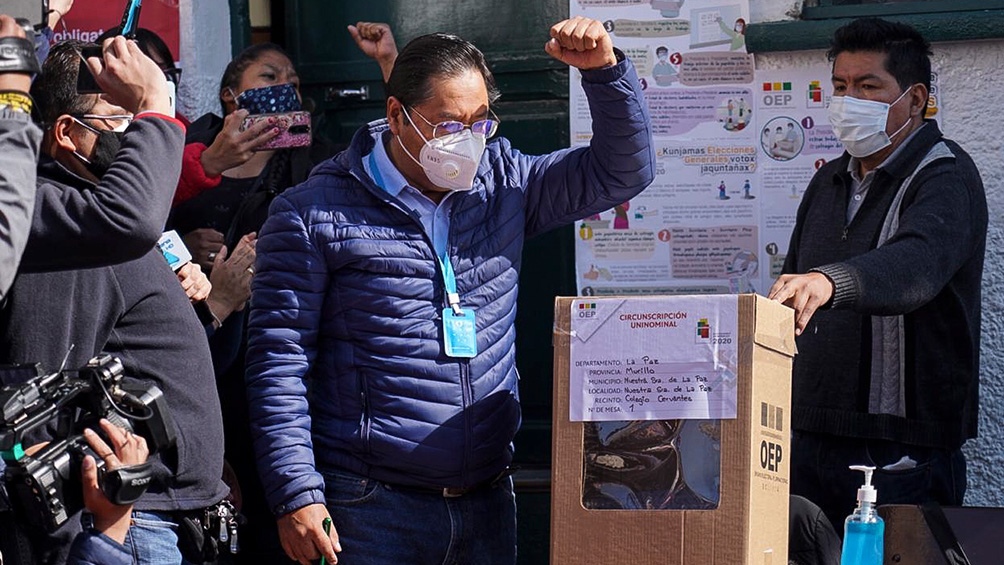 EleccionesLuis Arce ganó en primera vuelta en las elecciones en Bolivia
