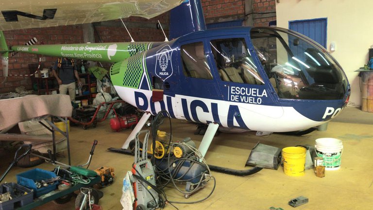 El ministro de Seguridad de la provincia Berni habló sobre el helicóptero con la inscripción de la Bonaerense hallado en Paraguay y apuntó contra María Eugenia Vidal