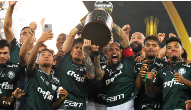 Copa LibertadoresPalmeiras derrotó a Santos con un gol en el minuto 98 y se coronó campeón