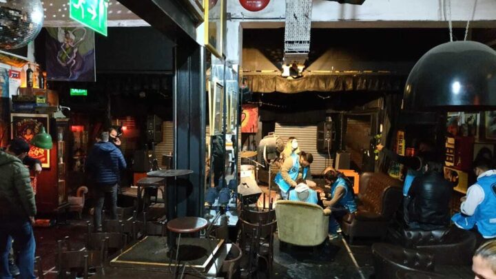 CORONAVIRUSDos detenidos por realizar una fiesta clandestina en un bar de Palermo