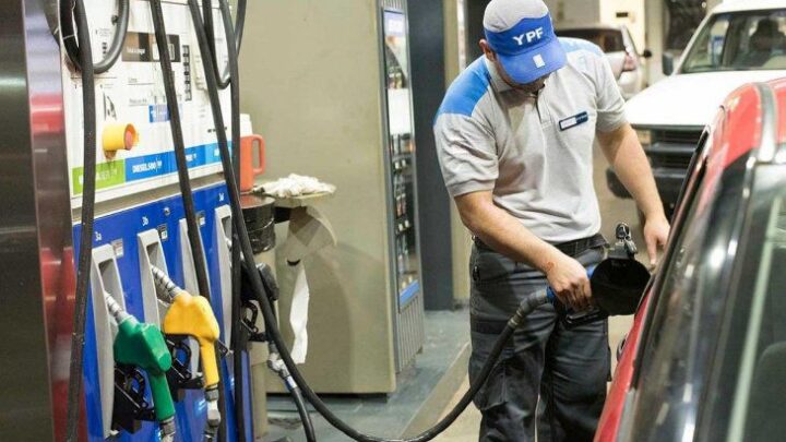 CombustibleYPF aumentó 4% los precios de sus naftas