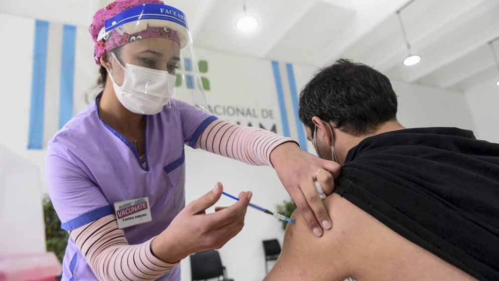 CoronavirusArgentina alcanzó la inmunización de más del 55 por ciento de la población