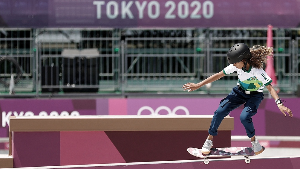 Tokio 2020Rayssa Leal, plata con 13 años en skate, hada y leyenda del deporte de Brasil
