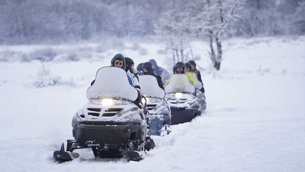 Temporada de inviernoLas actividades de nieve en Ushuaia exceden ampliamente el esquí y el snowboard
