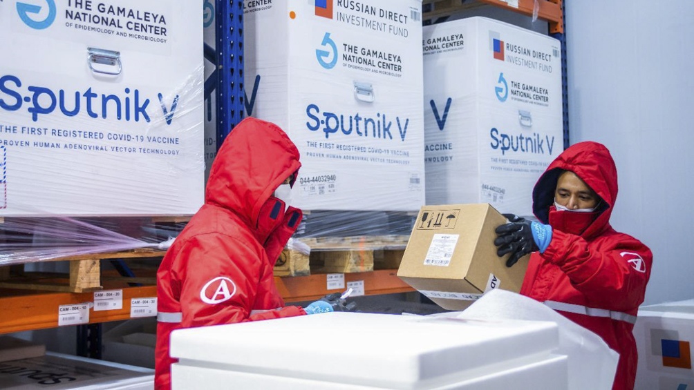 Campaña de vacunaciónLlegó un cargamento del componente 2 de la Sputnik para producir más de 750 mil dosis