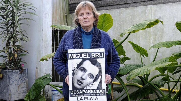 28 añosLa madre de Miguel Bru dijo que no habrá duelo hasta que hallen los restos de su hijo