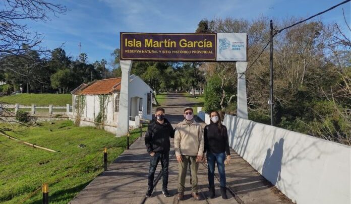 GobernadorKicillof volvió a la isla Martín García y habló de proyectos para “recuperar su patrimonio”