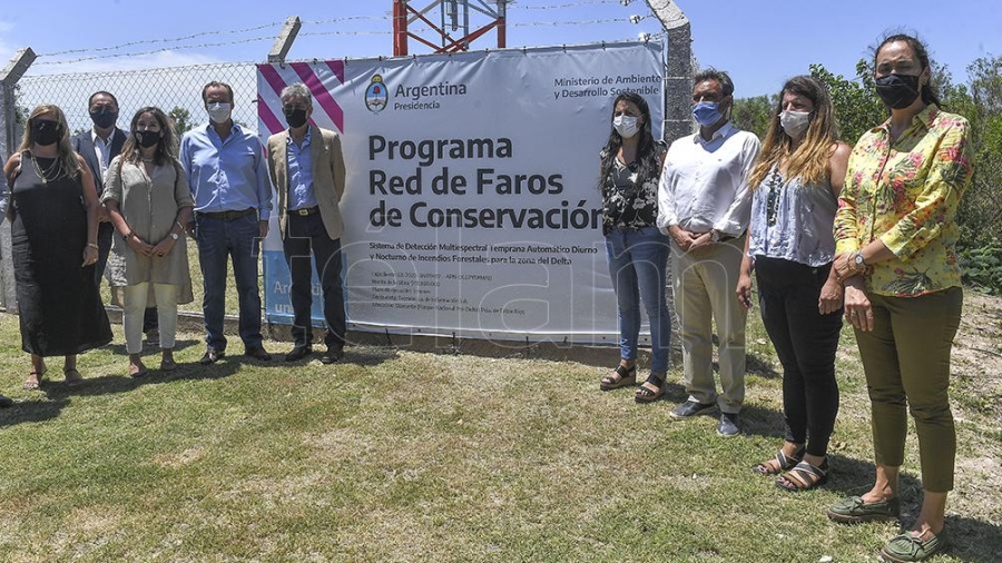 Ministerio de Ambiente y Desarrollo Sostenible de la NaciónSe inauguró la Red de Faros de Conservación para detectar incendios forestales en el Delta