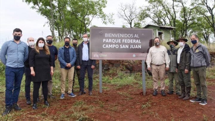 Área protegida en MisionesEl Presidente oficializó la creación del Parque Federal Campo San Juan