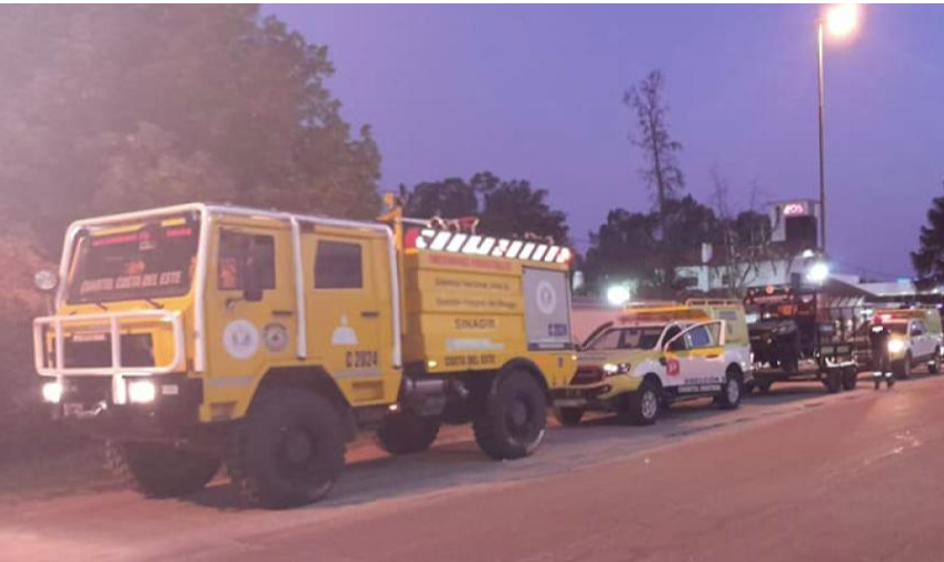 Costa del Este y Villa GesellBomberos Voluntarios de Costa del Este y Villa Gesell son parte del operativo para controlar los incendios en Corrientes