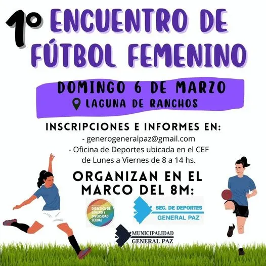 Ranchos1° Encuentro de Futbol Femenino en La Laguna de Ranchos