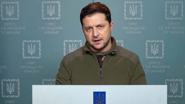 UcraniaZelenski cuestionó a la OTAN por no establecer una zona de exclusión aérea