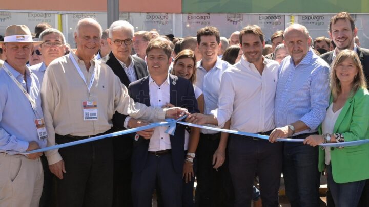 SAN NICOLÁSDomínguez, De Pedro y Kicillof participaron en acto inaugural de ExpoAgro 2022