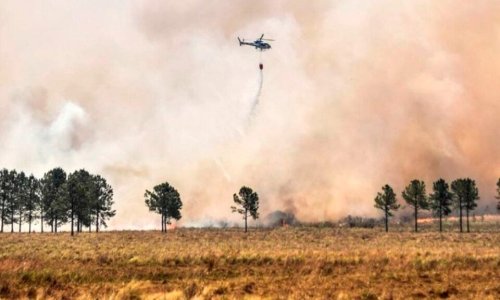 AlivioEl incendio del Parque Provincial Ernesto Tornquist está “controlado”