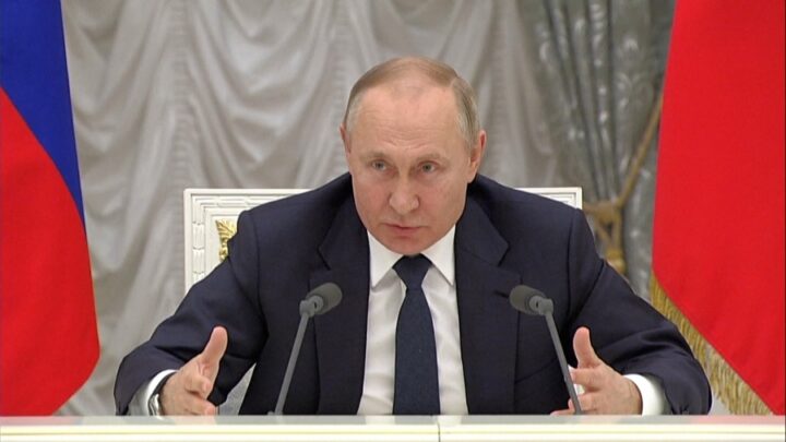 Conflicto bélicoPutin dijo que si no consigue sus objetivos «por la negociación», será «por la guerra»