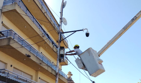 BalcarceSistema de vigilancia: el Municipio instaló nuevas cámaras de seguridad