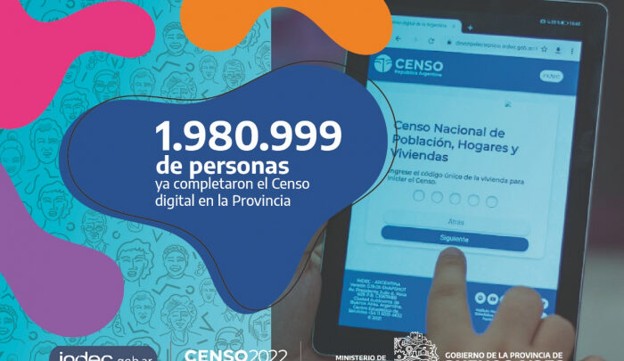Provincia de Buenos AiresCasi dos millones de personas ya completaron el Censo digital en la Provincia