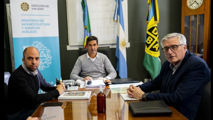 Gral. Belgrano: Osvaldo Dinapoli se reunió con el Administrador de Vialidad Provincial