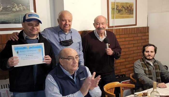 BelgranoAsado de Compañerismo del Rotary Club de Belgrano