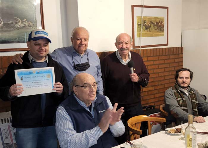 BelgranoAsado de Compañerismo del Rotary Club de Belgrano
