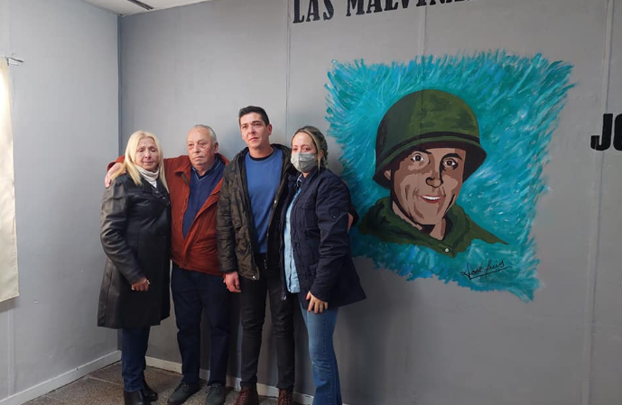 Dolores40 años de Malvinas: Inauguración aula José Luis Rodríguez