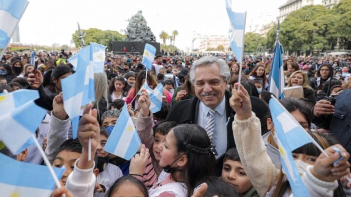 Día de la BanderaAlberto Fernández: «Argentina no es ese país sin destino que algunos quieren plantearnos»
