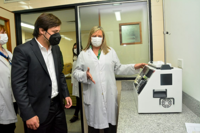 Inversión histórica en saludProvincia puso en marcha el primer equipo de fotoféresis en un hospital público