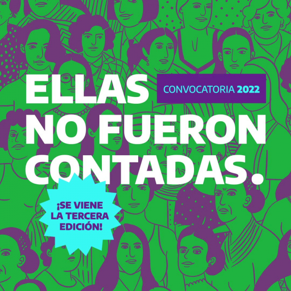 Provincia de Buenos AiresSe realizará la 3° Edición del Concurso Literario “Ellas no fueron contadas”