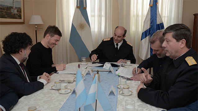PuertosEl MPCIT firmó un convenio con la Armada Argentina y el Puerto de Mar del Plata