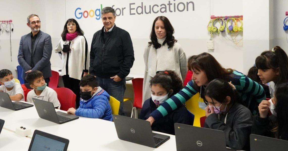 Vicente LópezGoogle apadrina por primera vez una escuela pública en Argentina