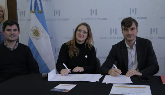 Impulsar OficiosTrabajo firmó con Morón un convenio para asistir proyectos en ese municipio