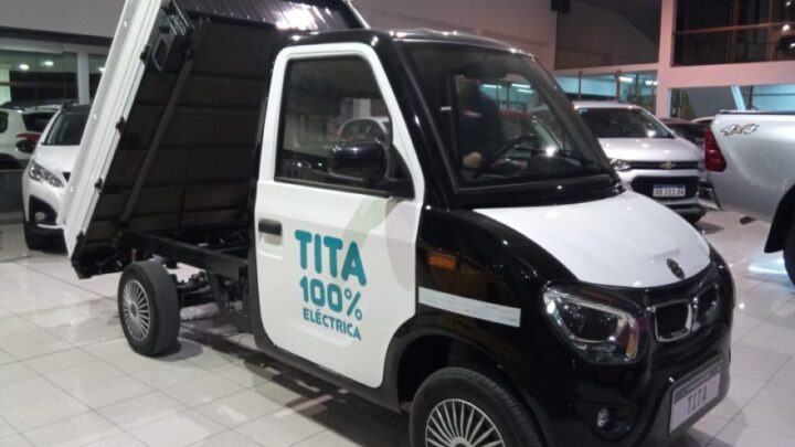 NecocheaLlega a Necochea «Tita»: El utilitario con 100km. de autonomía y carga de 500kg.