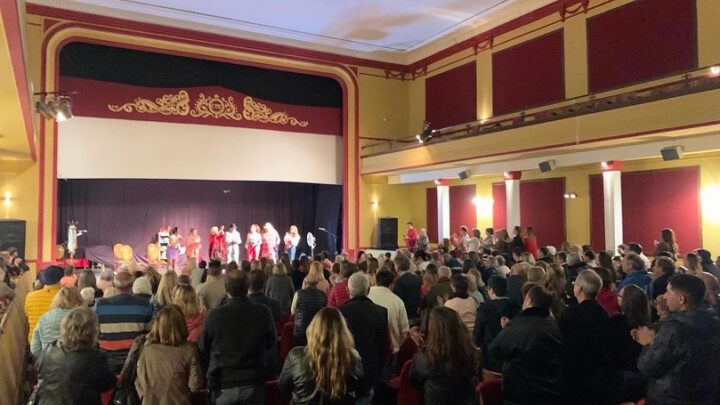 BelgranoA sala llena se presentó la obra “Venecia” en el teatro Español