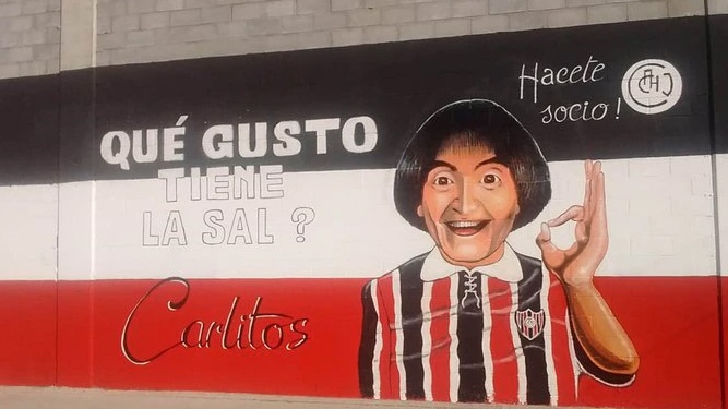 Dolor en el ClubBalá fue un embajador de Chacarita Juniors: un socio honorario con un mural en el estadio